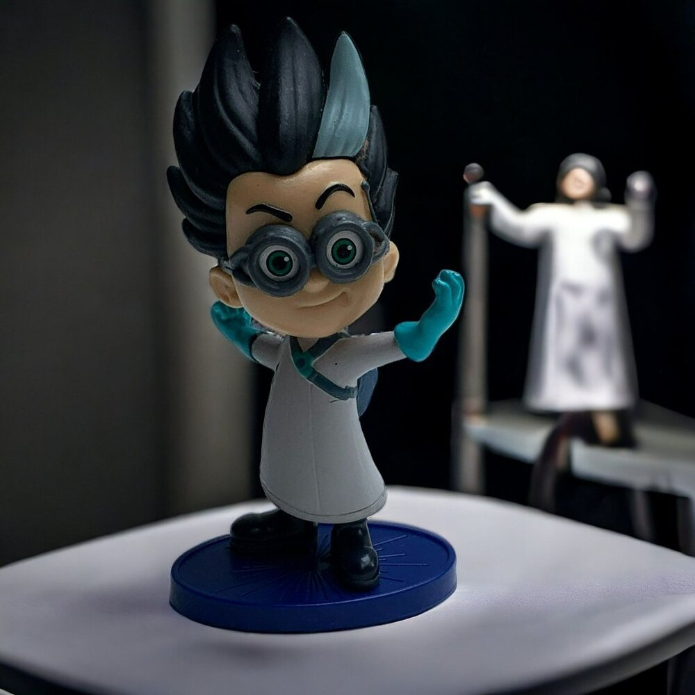 PJ Masks Romeo Cake Topper Figurine Toy Collectible, 3 1/2" Tall